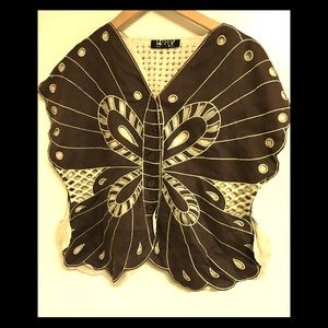 🦋 VTG 70's Butterfly top. 🦋